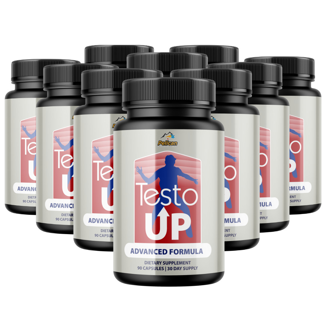 Testo Up- Bodybuilding & Men’s Health Support- 10 Bottles- 900 Capsules