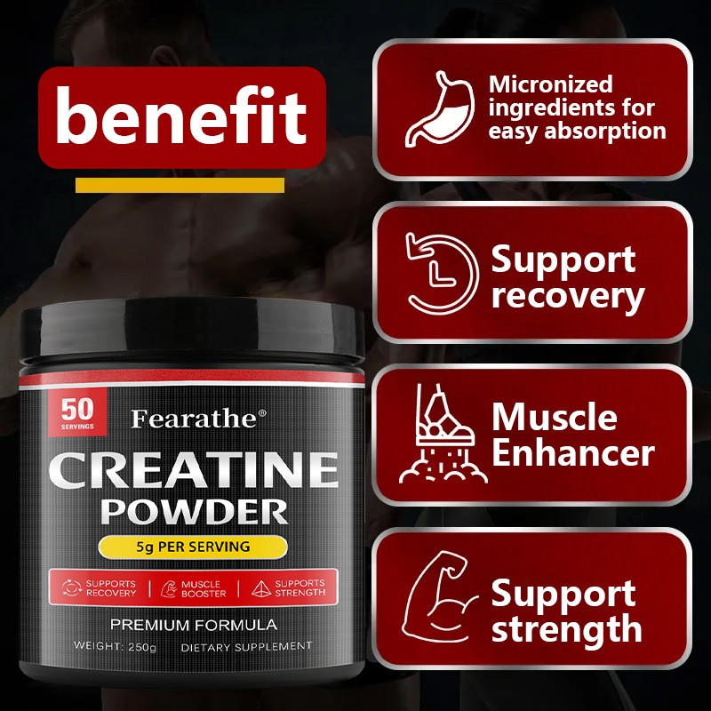 Creatine Monohydrate Powder 5000mg Micronized *BOOSTER STRENGTH PREMIUM FORMULA
