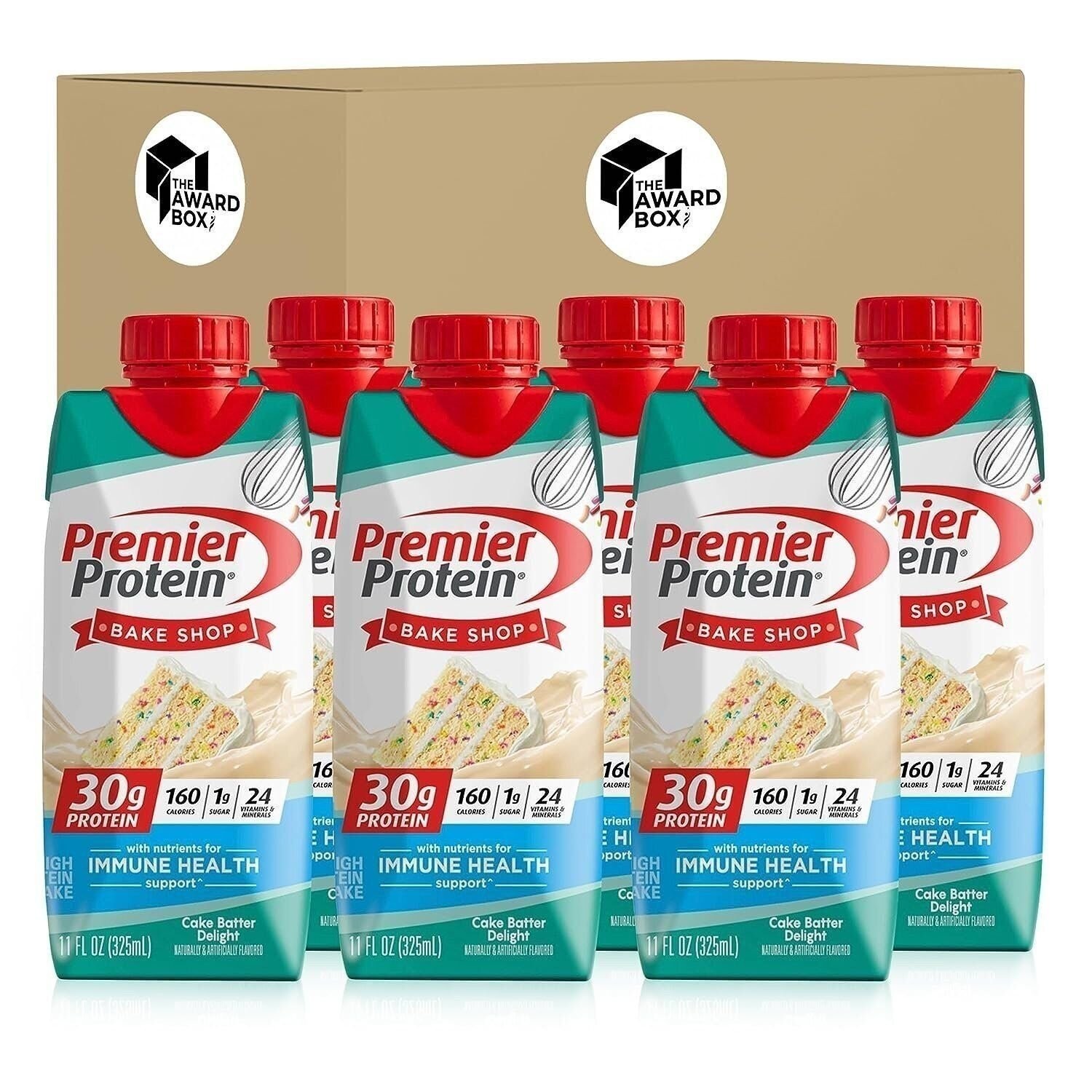 Premier Protein Shakes 6 Bottles Variety Pack in The Award Box Packaging 11…