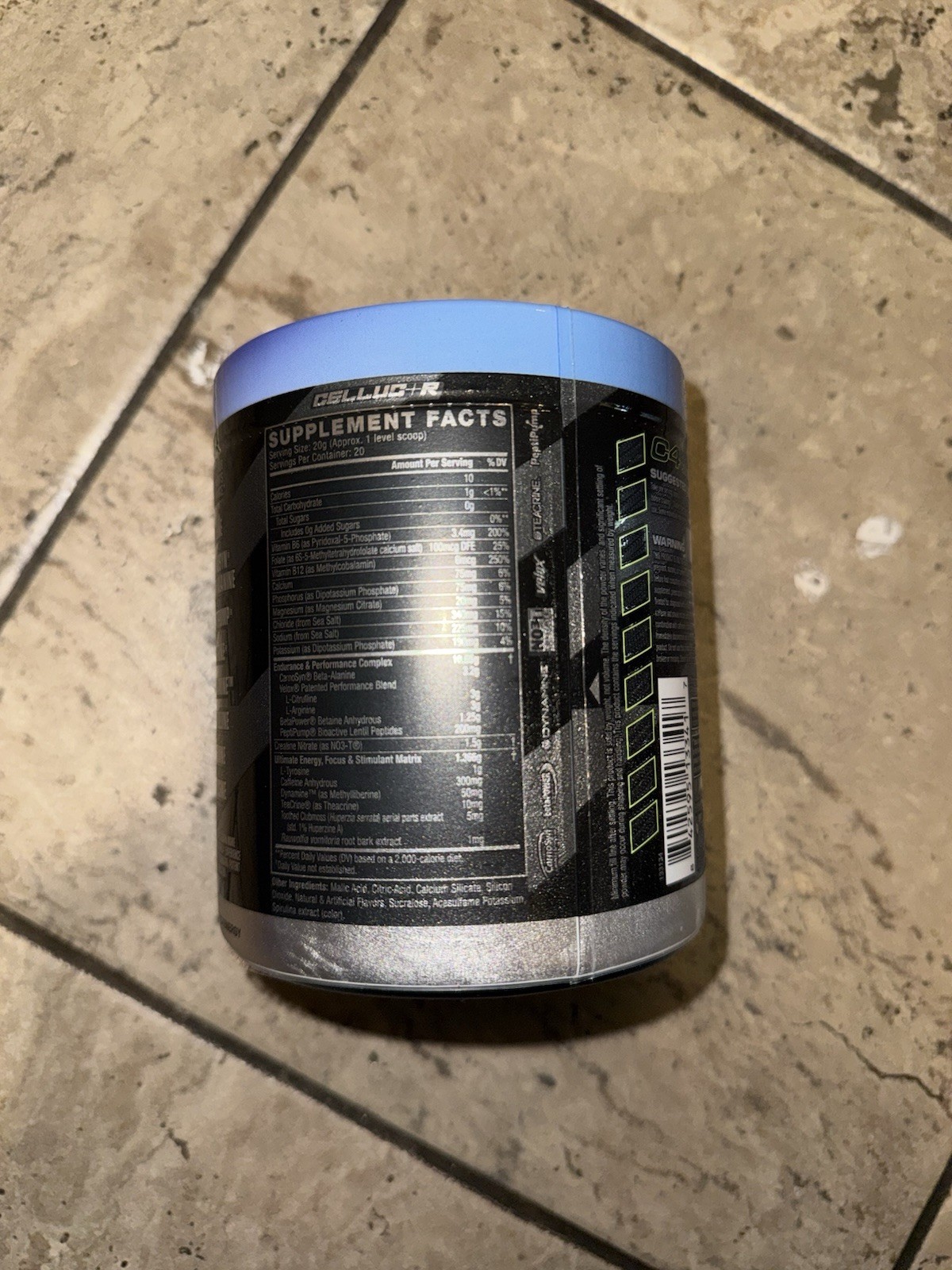 Cellucor C4 ULTIMATE Pre-Workout – – Icy Blue Razz