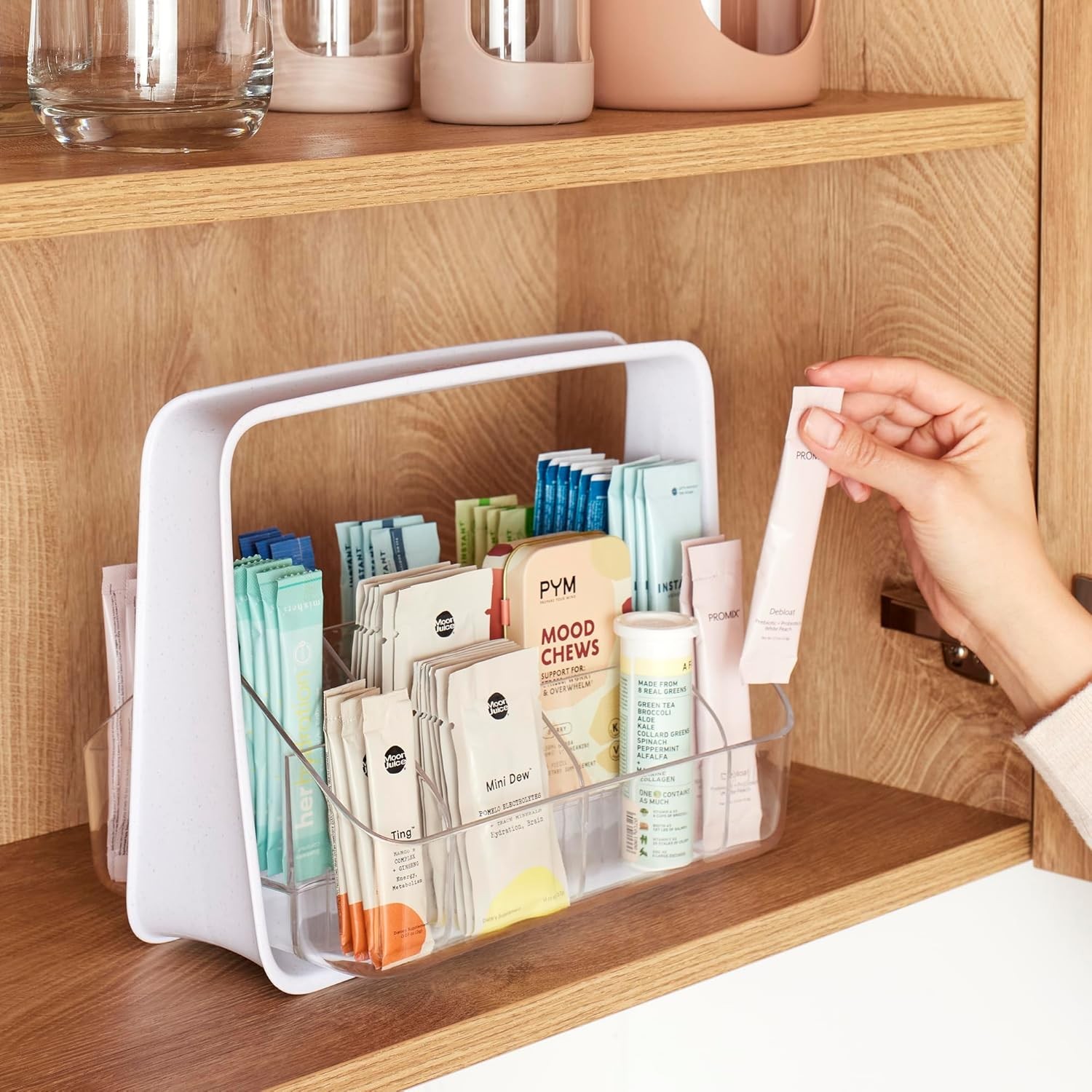 SipStation Hydration Caddy Hydration Packet Storage Adjustable Electrolyte