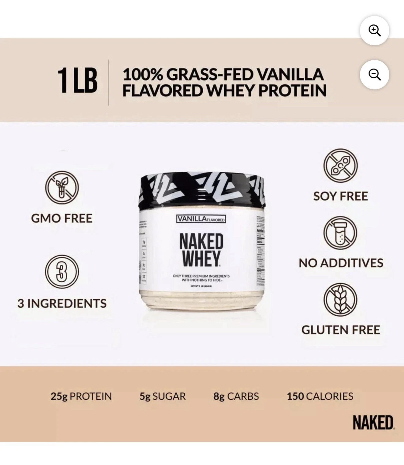 naked whey