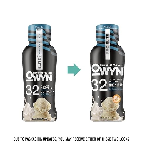 Owyn Only What You Need Pro Elite Vanilla Flavored Protein Shake 32G Protein 0G