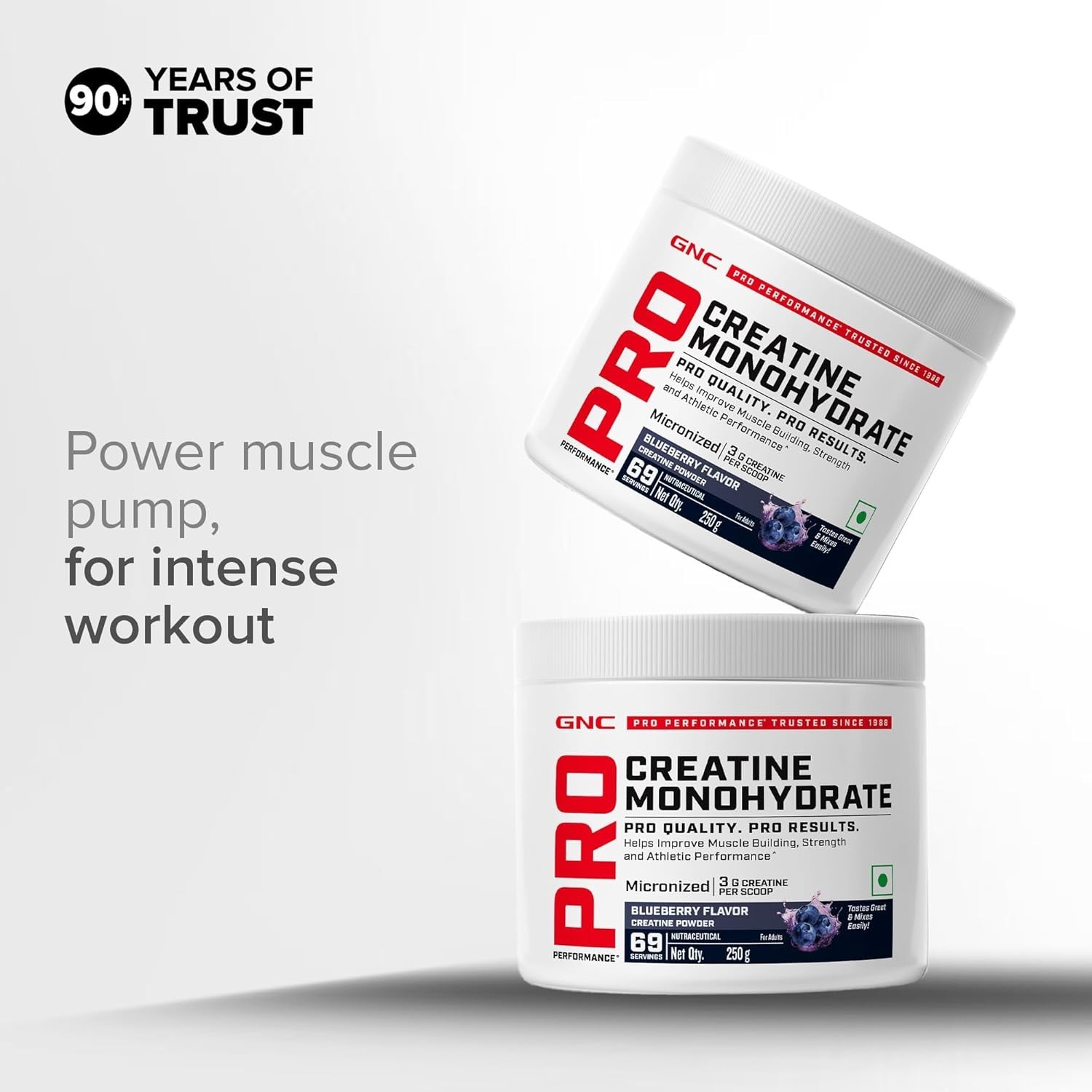 GNC Pro Performance Creatine Monohydrate – 3000mg Creatine Per Scoop | (250gm)