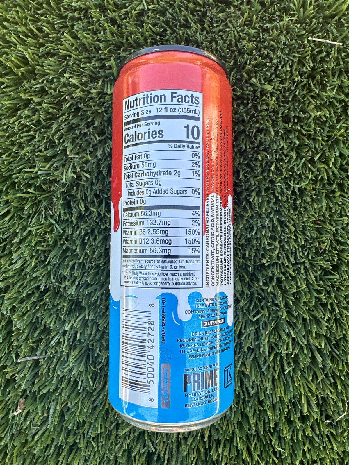 1x PRIME Energy Can – Ice Pop Flavour