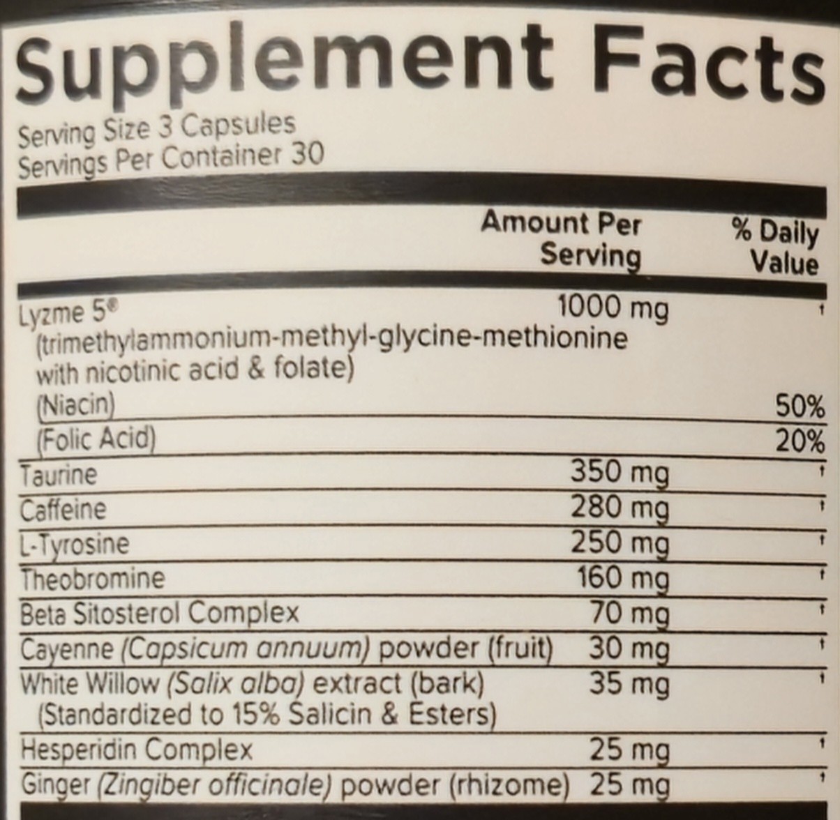 EFXSports LEAN FIX EXTREME Thermo Fat Burner 90 Caps (30 Servings) BEST BY 12/26