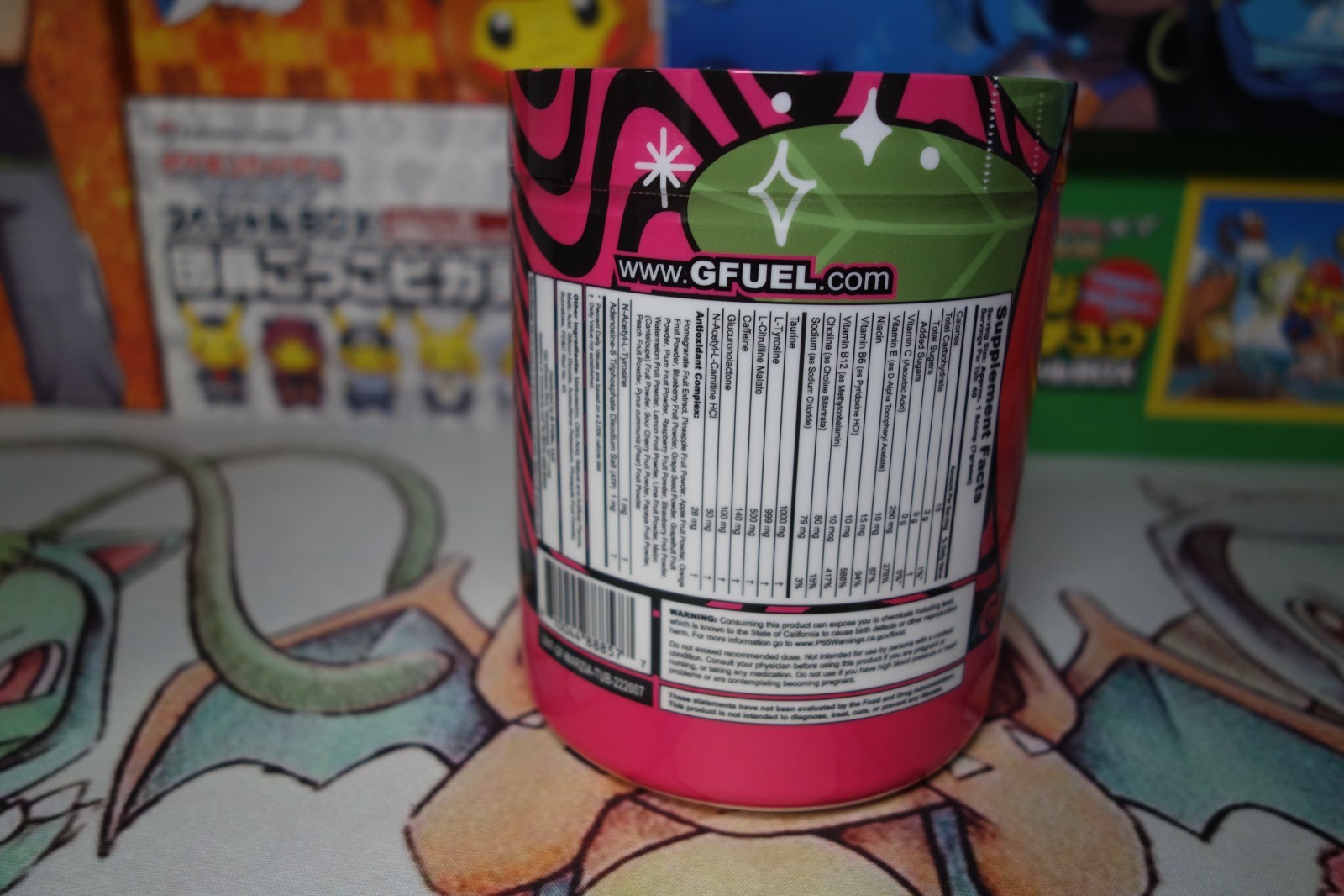 Marzia Pewdiepie Lingonberry G fuel Collector’s Box Brand New On Hand!