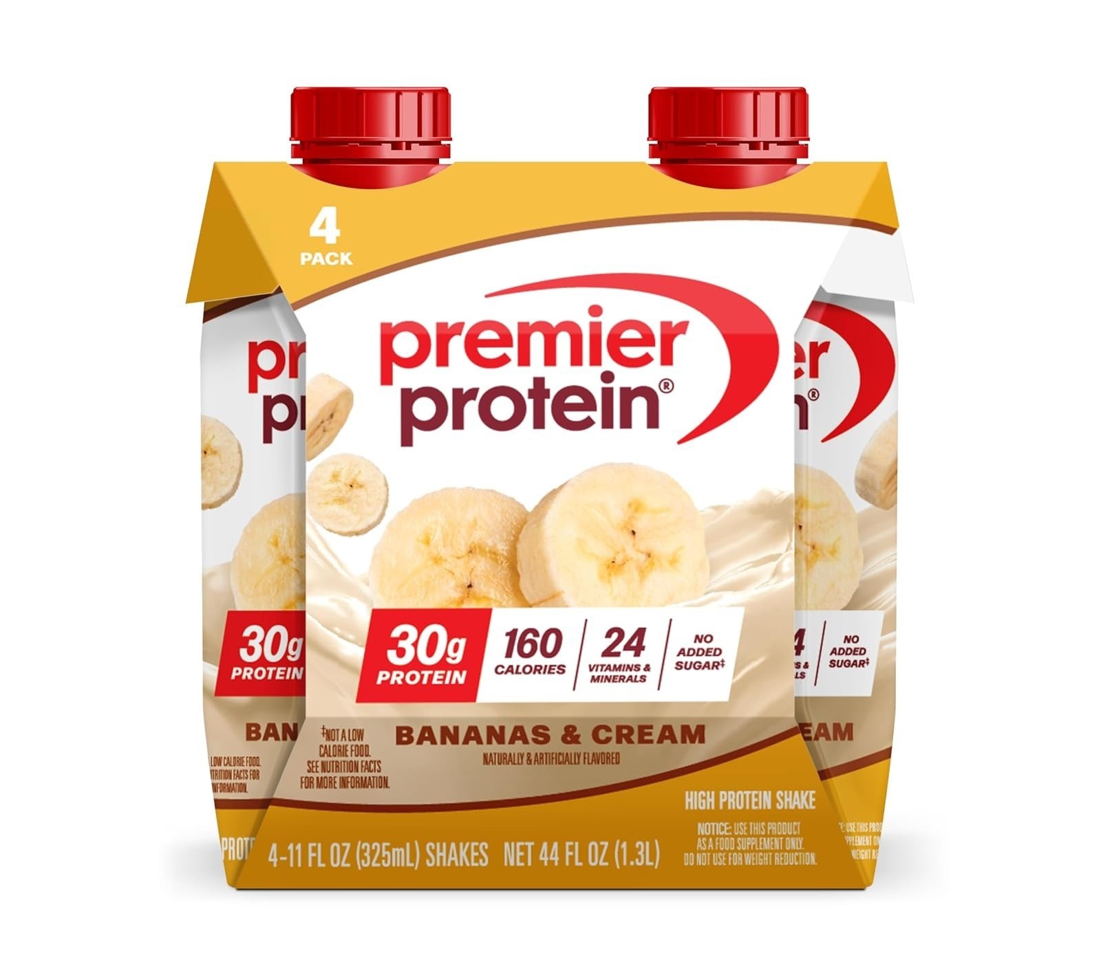 Premier Protein Energy 30g High Protein Shake Cafe Latte 12 Pack