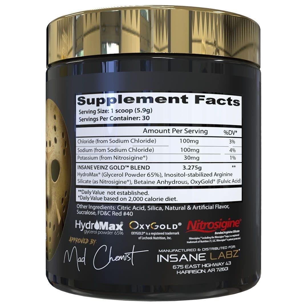 Pre Workout Nitric Oxide Booster Stack – Muscle Mass, Vascularity, Strength, Ene