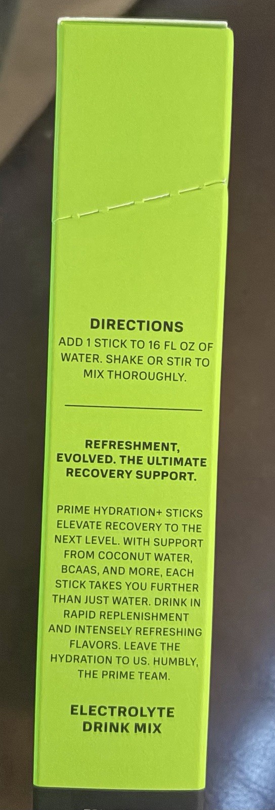 Prime Hydration + Sticks Lemon Lime 72 Sticks Total Lot of 12 check BB date!