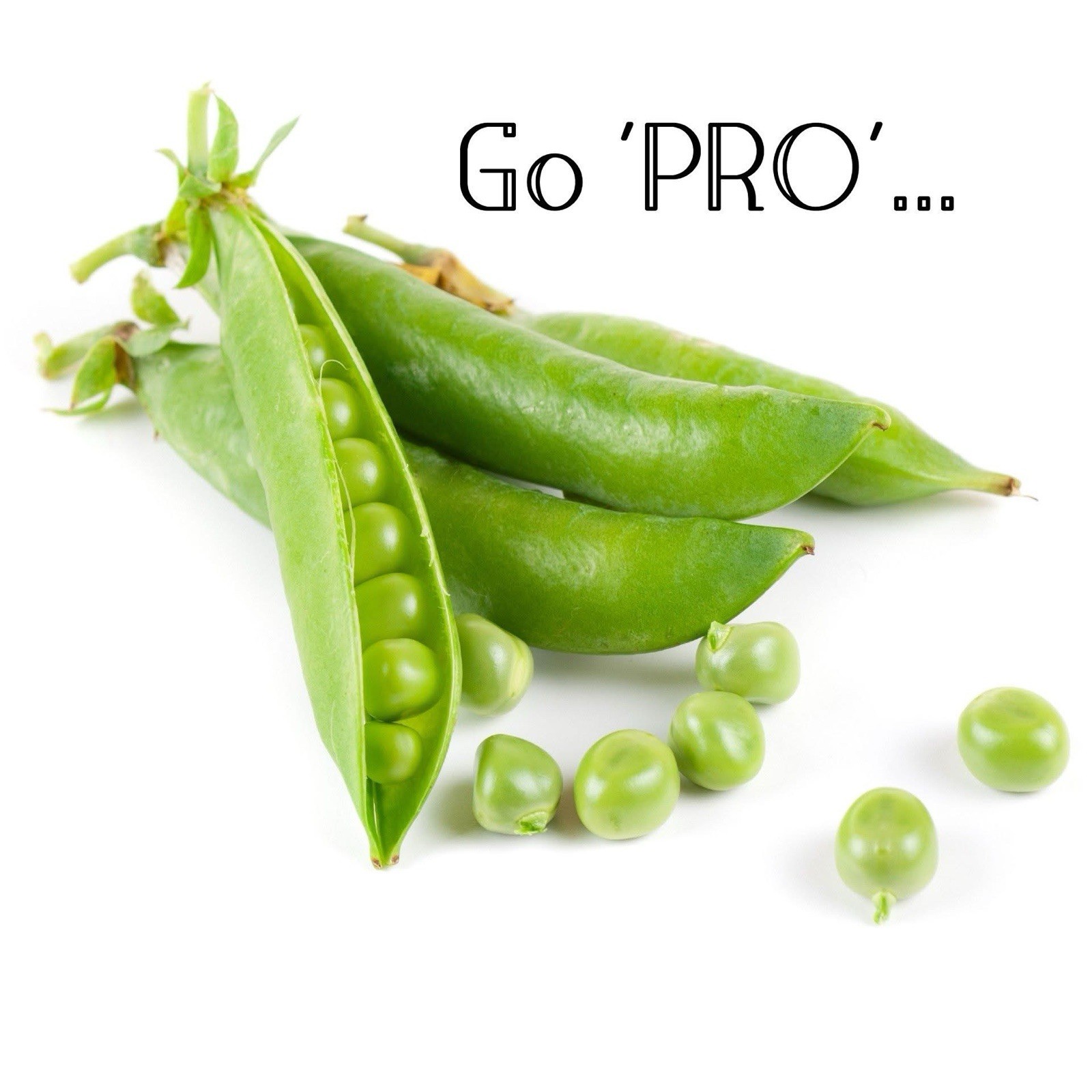 AIM Pro Peas Protein Powder Vanilla Flavor Muscle Builder