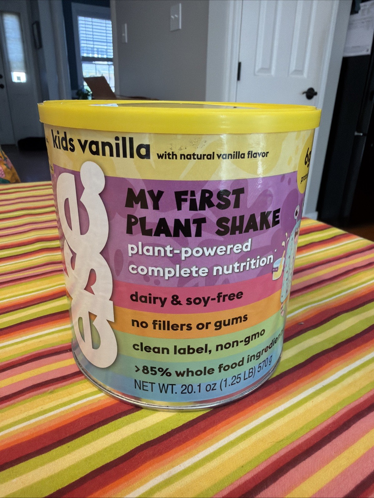 Dec 26 Else Nutrition Plant-Based Protein Shake Powder for Kids – Vanilla