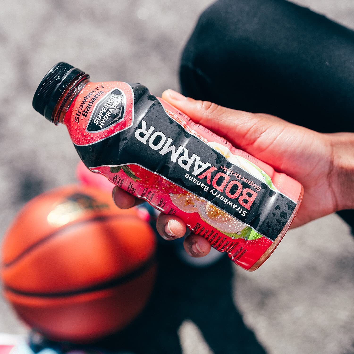 BODYARMOR Sports Drink, Strawberry Banana, Coconut Water 12 Fl Oz ( Pack of 6 )