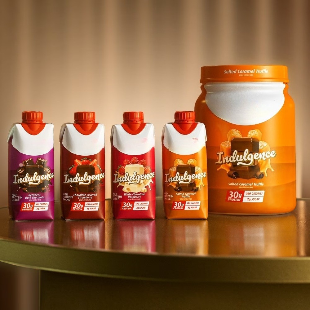 Indulgence Shake, White Chocolate Raspberry, 30g Protein, 11.5 Fl Oz, 12 Ct