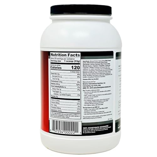 Beverly International UMP Protein Powder, Chocolate. Assorted Flavor Names