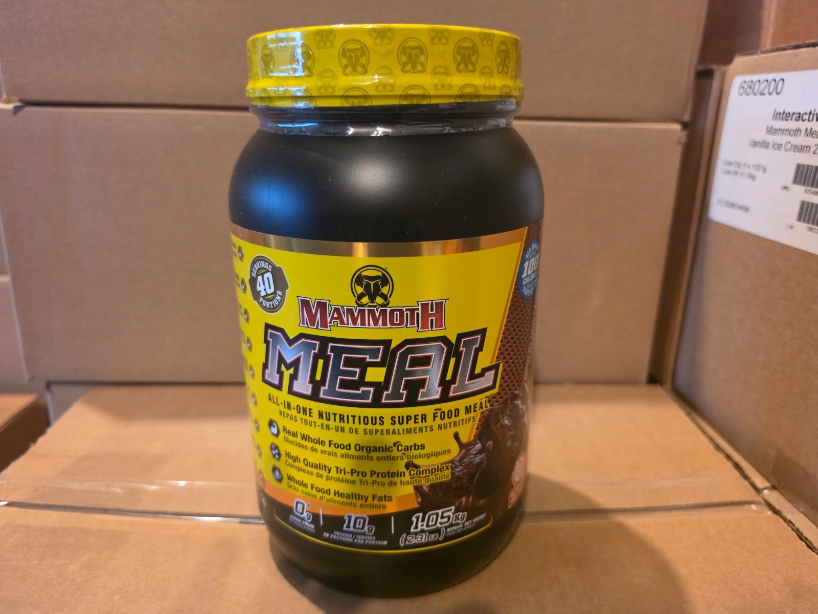 Protein Powder 2.25lbs Chocolate Fudge Mammoth Meal