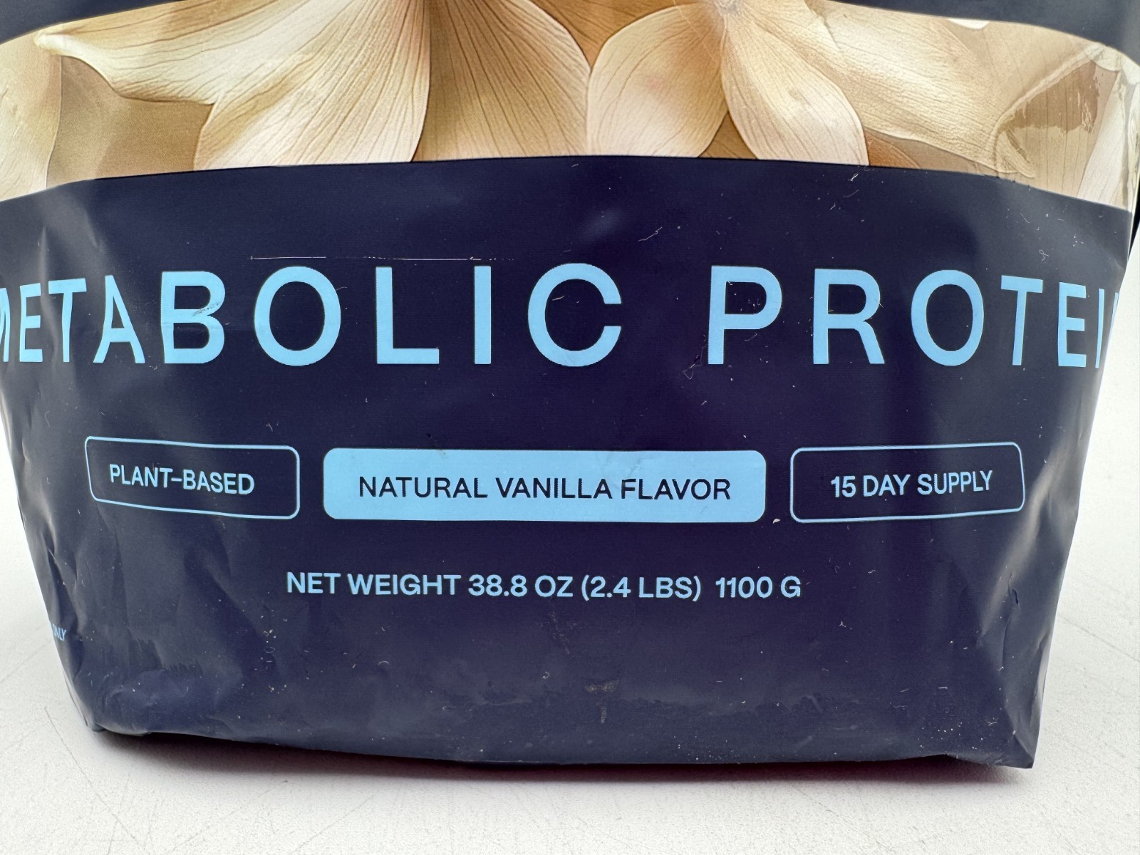 Blueprint Bryan Johnson Metabolic Protein Powder Natural Vanilla 38.8oz BB: 2/28