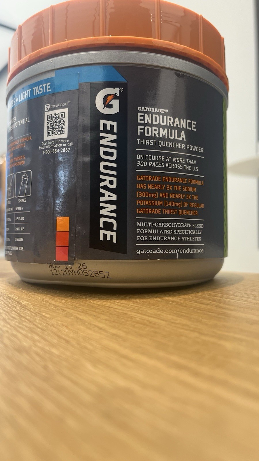 Gatorade Endurance Formula Electrolytes Powder Lemon-Lime 32oz