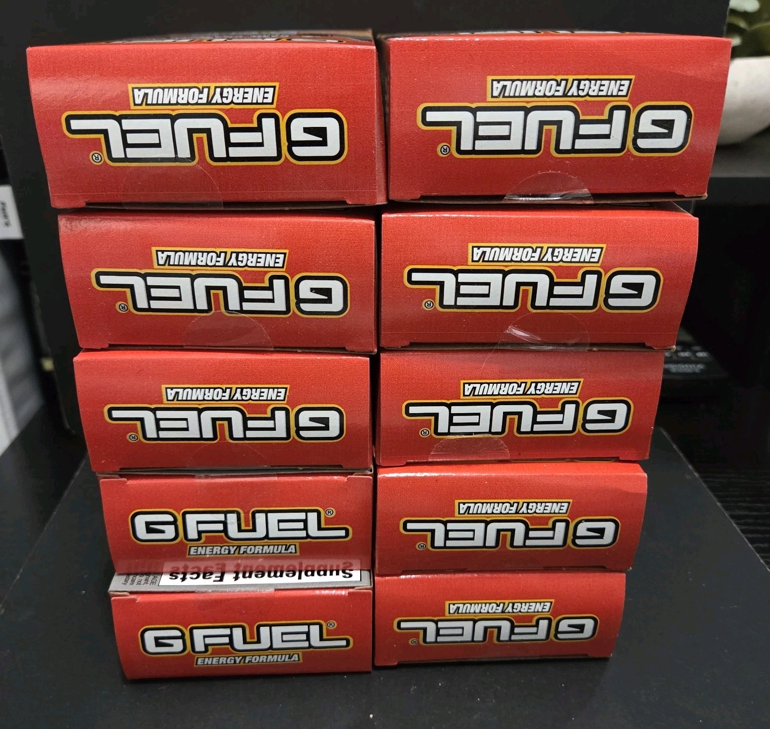 G Fuel Energy Formula Stick Packs Pomelo White Peach No Sugar 10 Boxes Exp 7/25