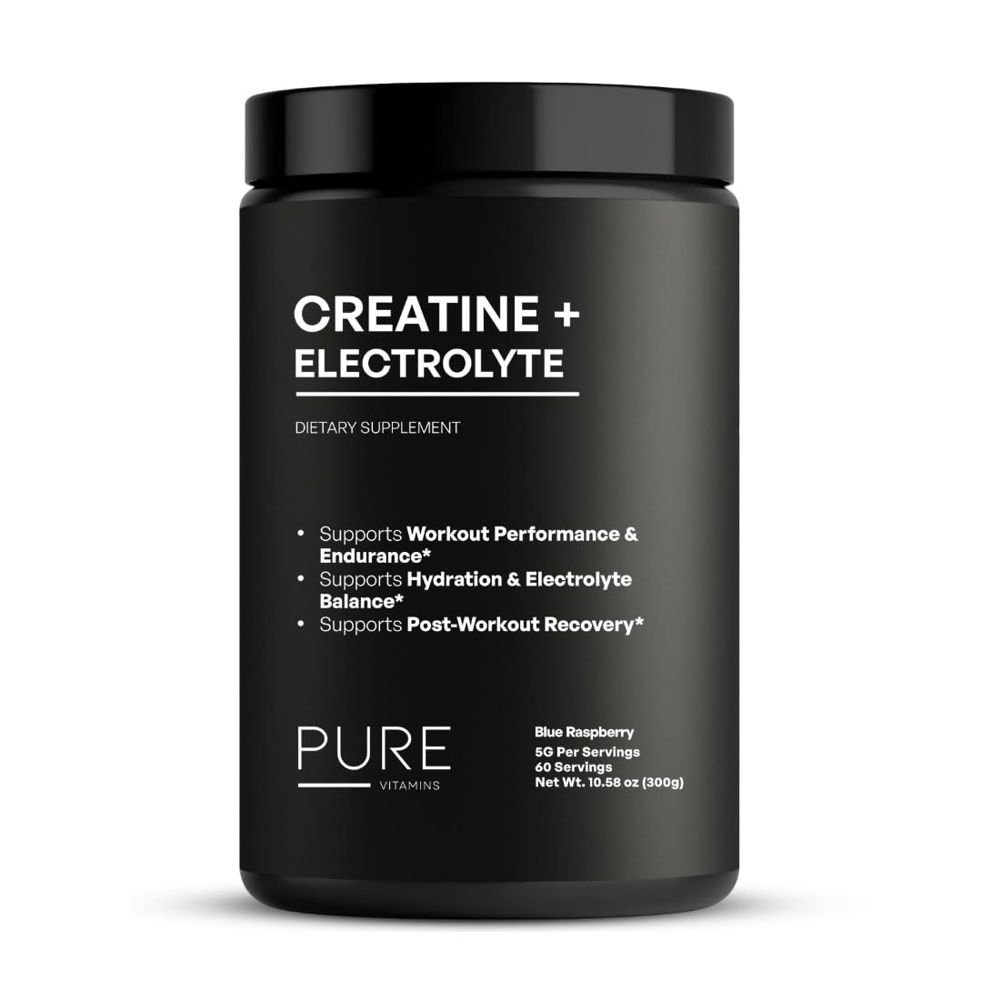 Pure Vitamins Pure Fusion Creatine Monohydrate Electrolyte Blend