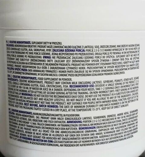 OstroVit Creatine Monohydrate 300g 4 flavor