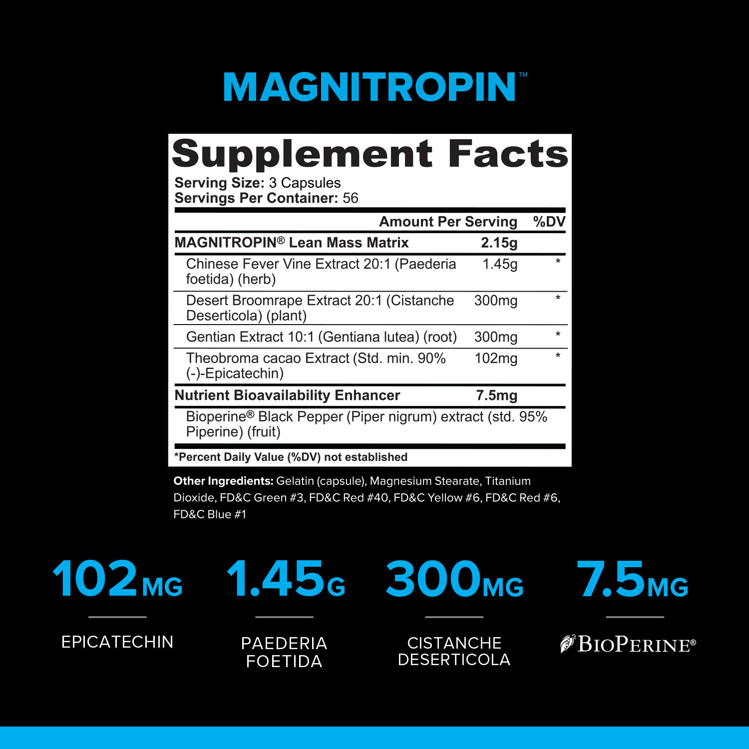 Myokem Magnitropin: Hardcore Muscle Mass Accelerator & Testosterone Booster