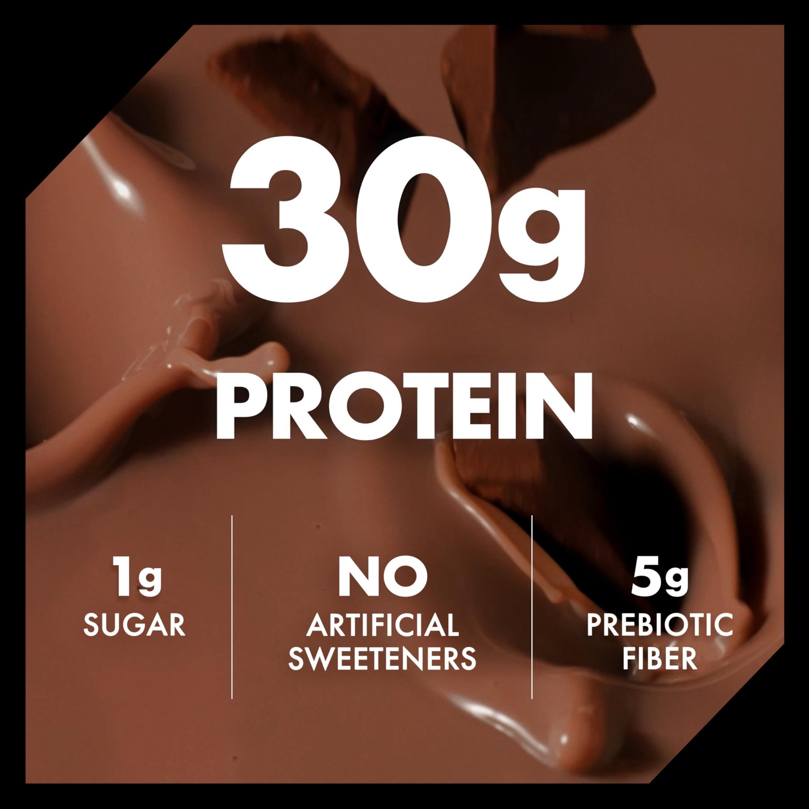 Oikos Protein Shake, Chocolate, 30g High 12 Fl Oz (Pack of 12)