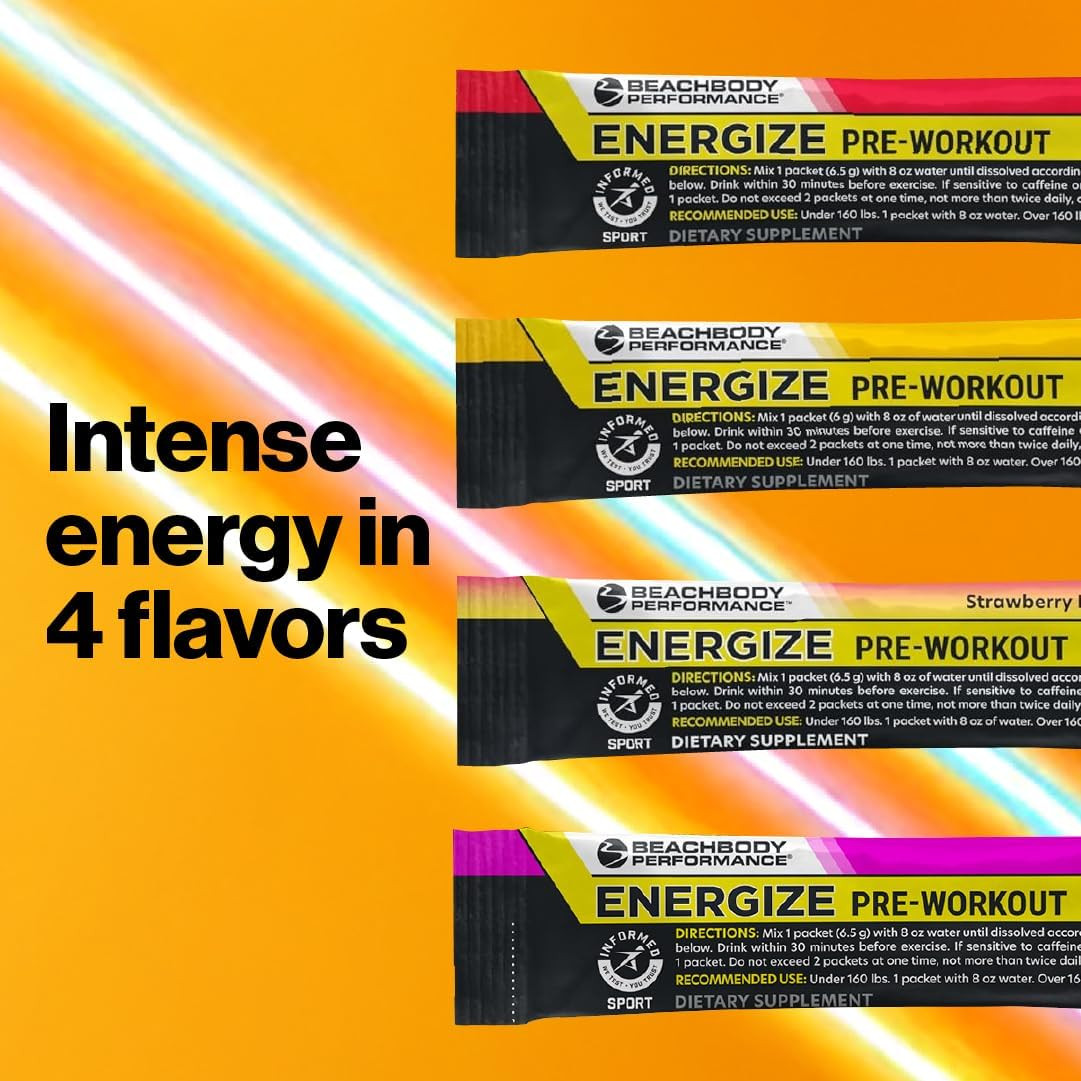 Energize Pre Workout Powder – Beta-Alanine, Quercetin & Low-Dose Caffeine For…