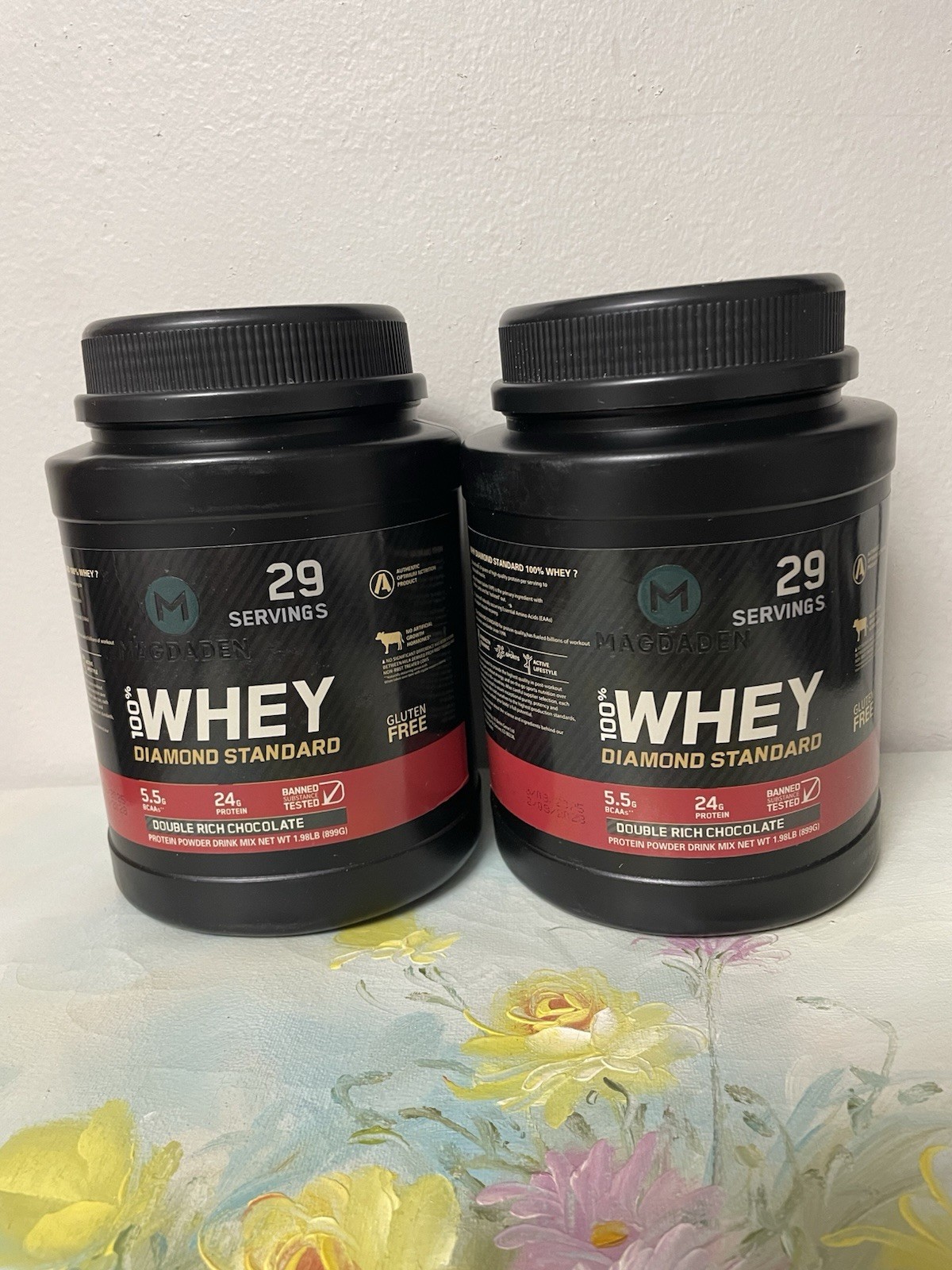 🔥 sale 🔥Diamond Whey 100% Protein Double Chocolate 29 Servings pack of 2