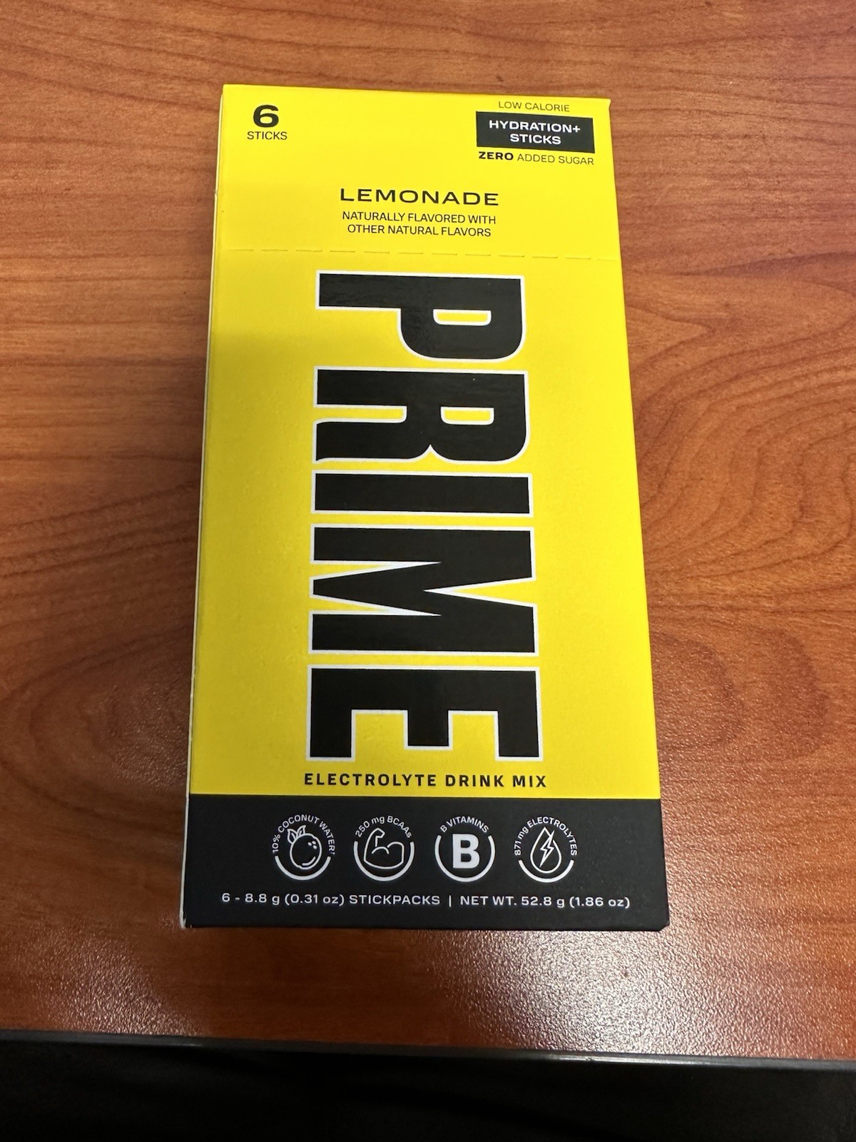 Prime Hydration Sticks Lemonade 3 Boxes, 6 Sticks Each 18 Sticks!!!