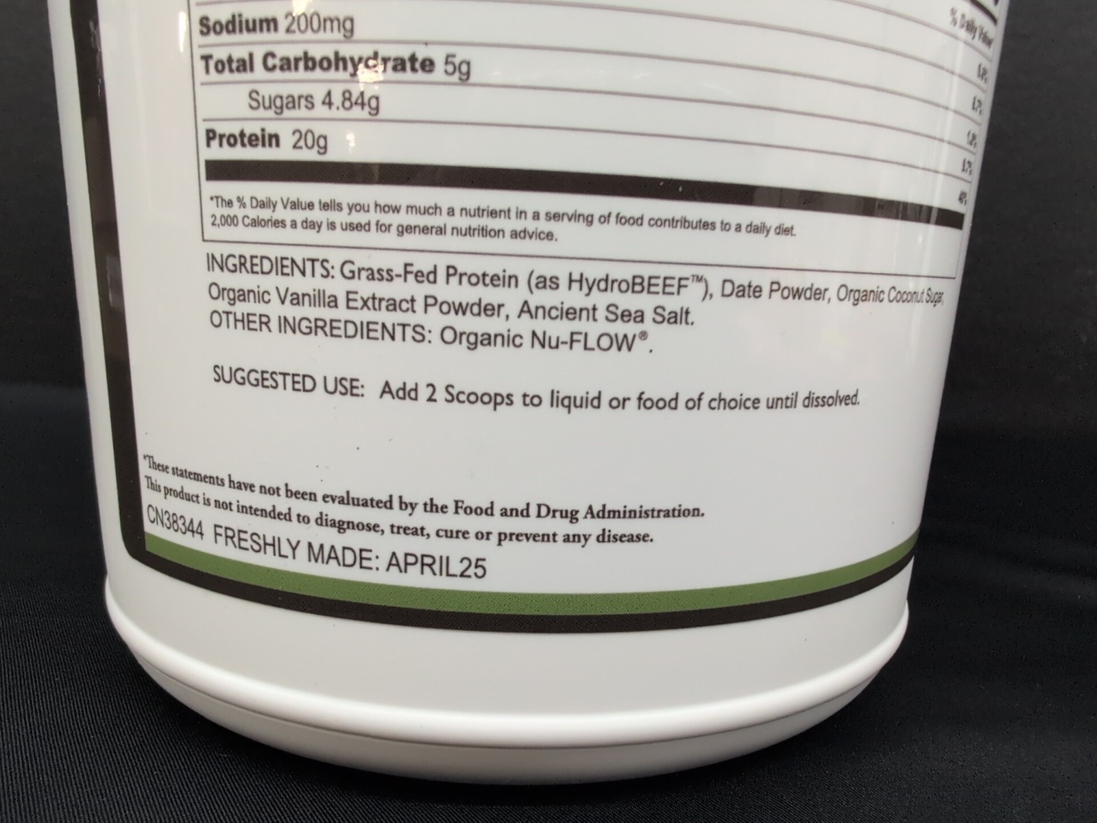 Core Formula Daily Classic Vanilla Protein Powder 30 Serving MANF 04/2025