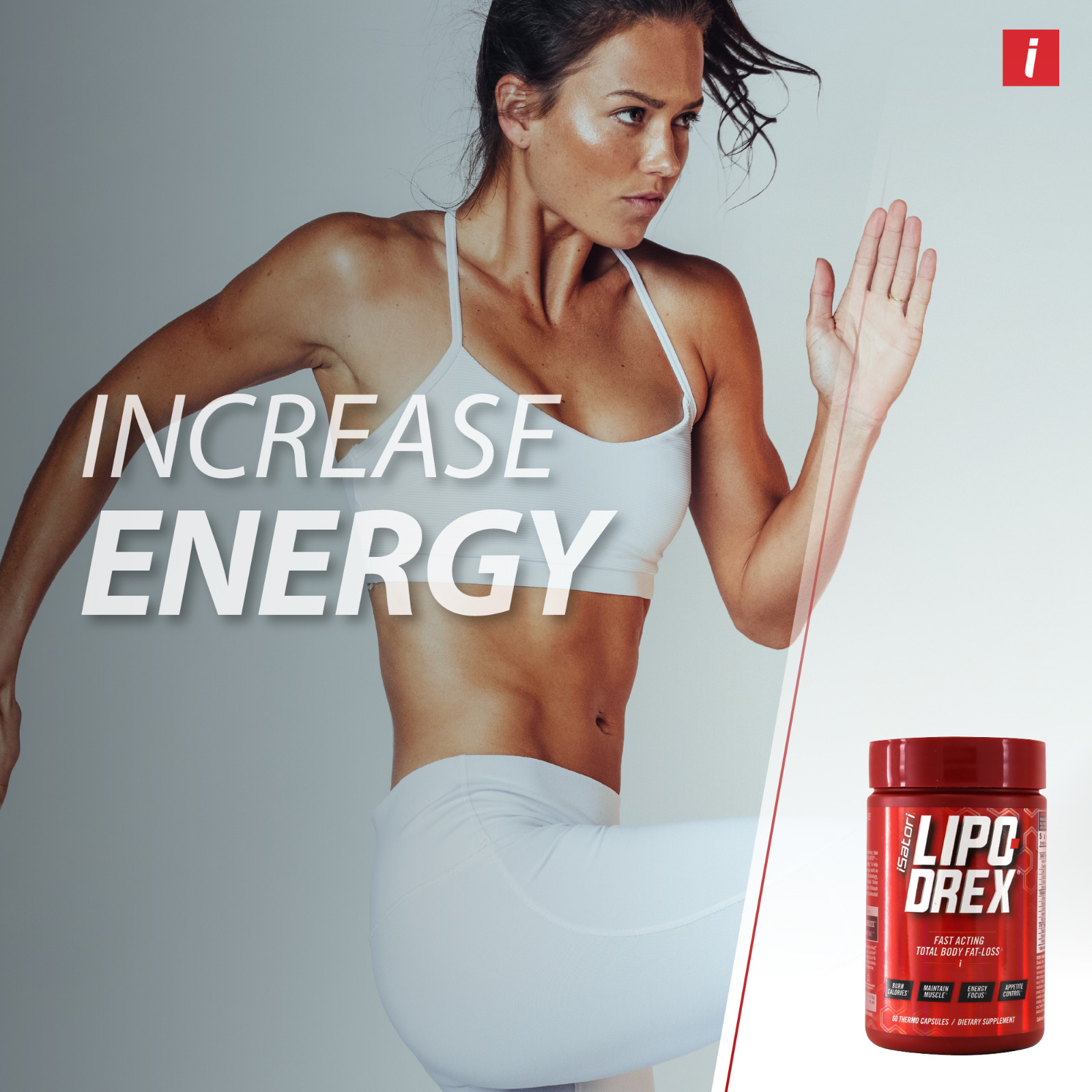 LIPO-DREX Total Body Fat Loss Thermogenic with Muscle Maintenance – 60 Capsules