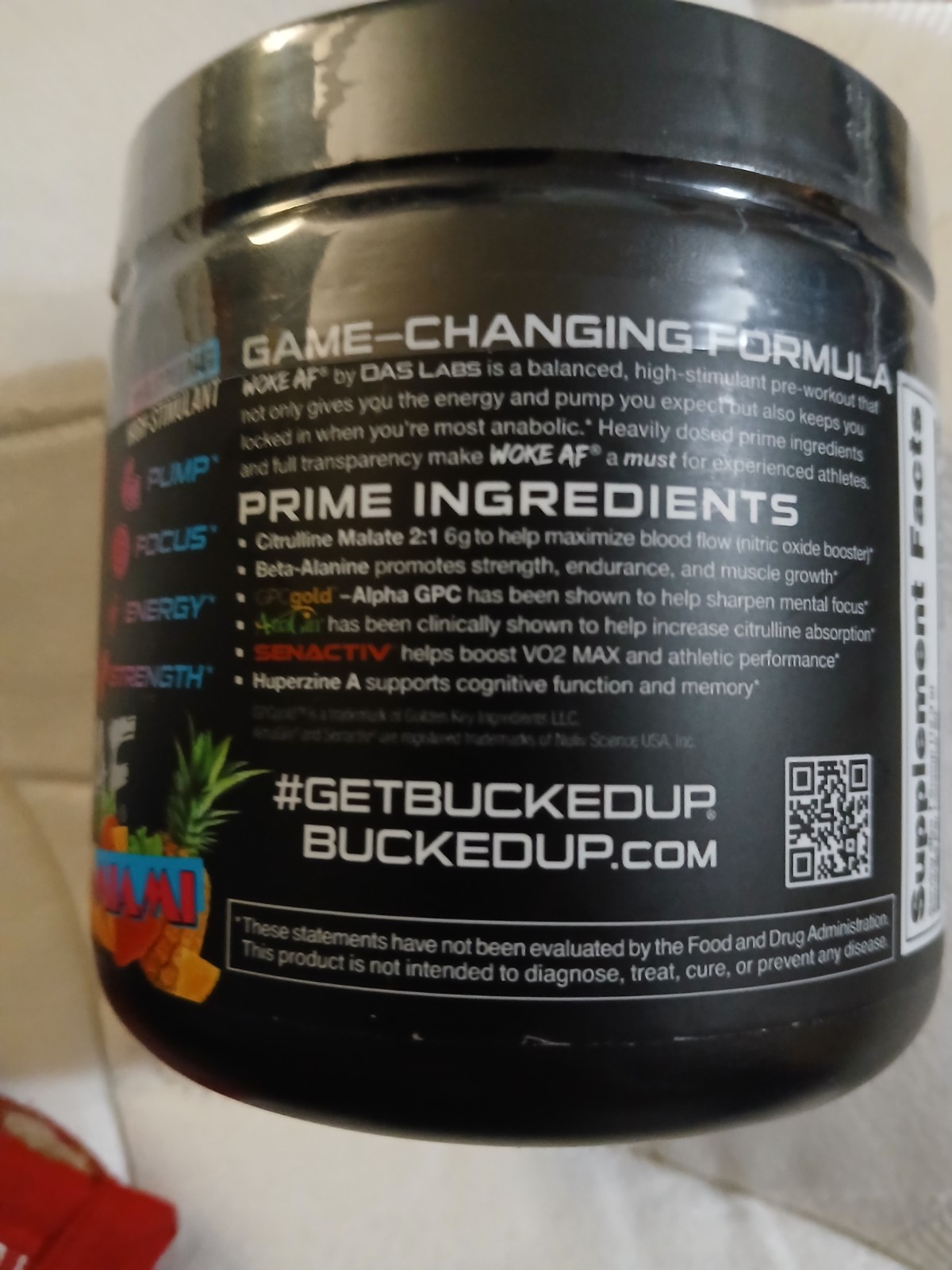 Woke AF Pre Workout Miami