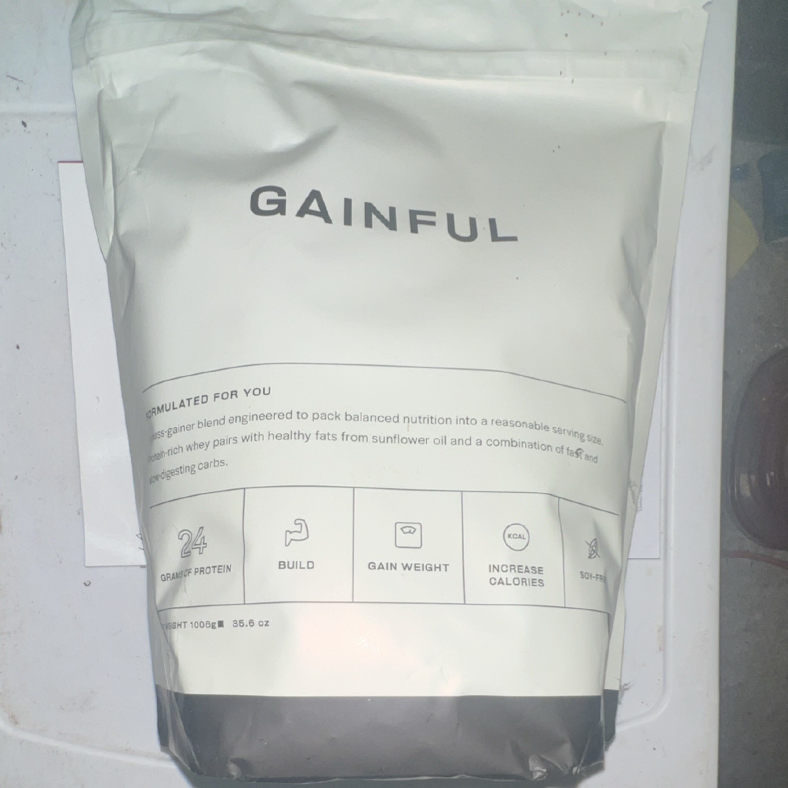 Gainful High Protein Soy-Free Whey Protein Powder Bodybuilding Supplement 35.6 …