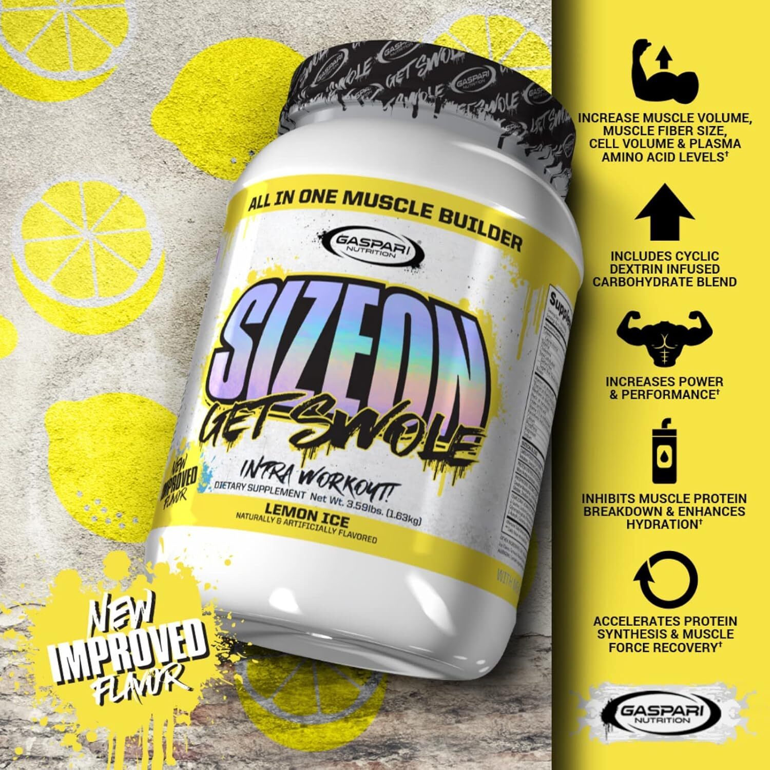 Gaspari Nutrition Size On Intra Workout Hybrid Creatine 3.59lbs 4 Flavors New