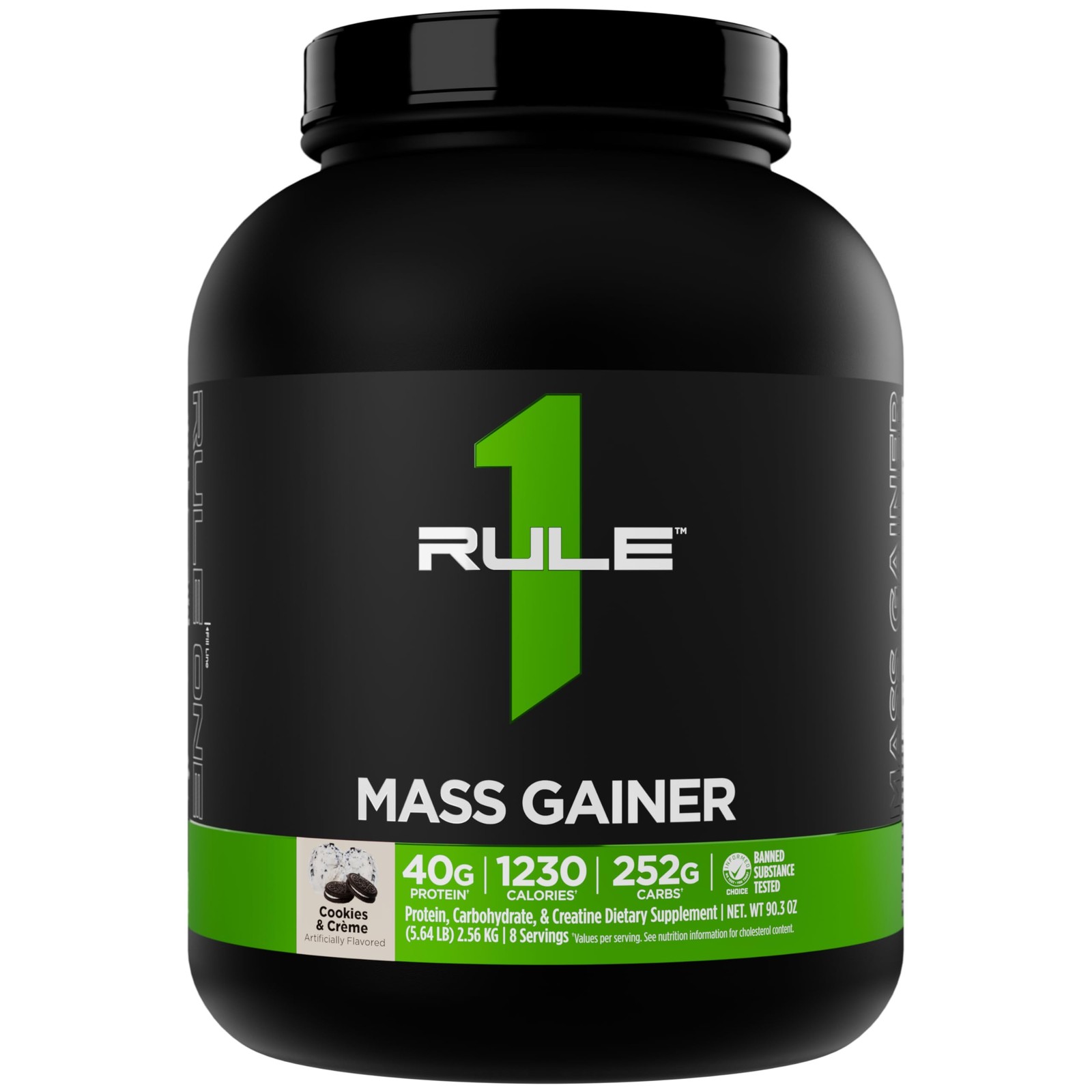 Rule 1 Proteins Mass Gainer HighCalorie Weight Gain Formula with 1,220+ Calo…
