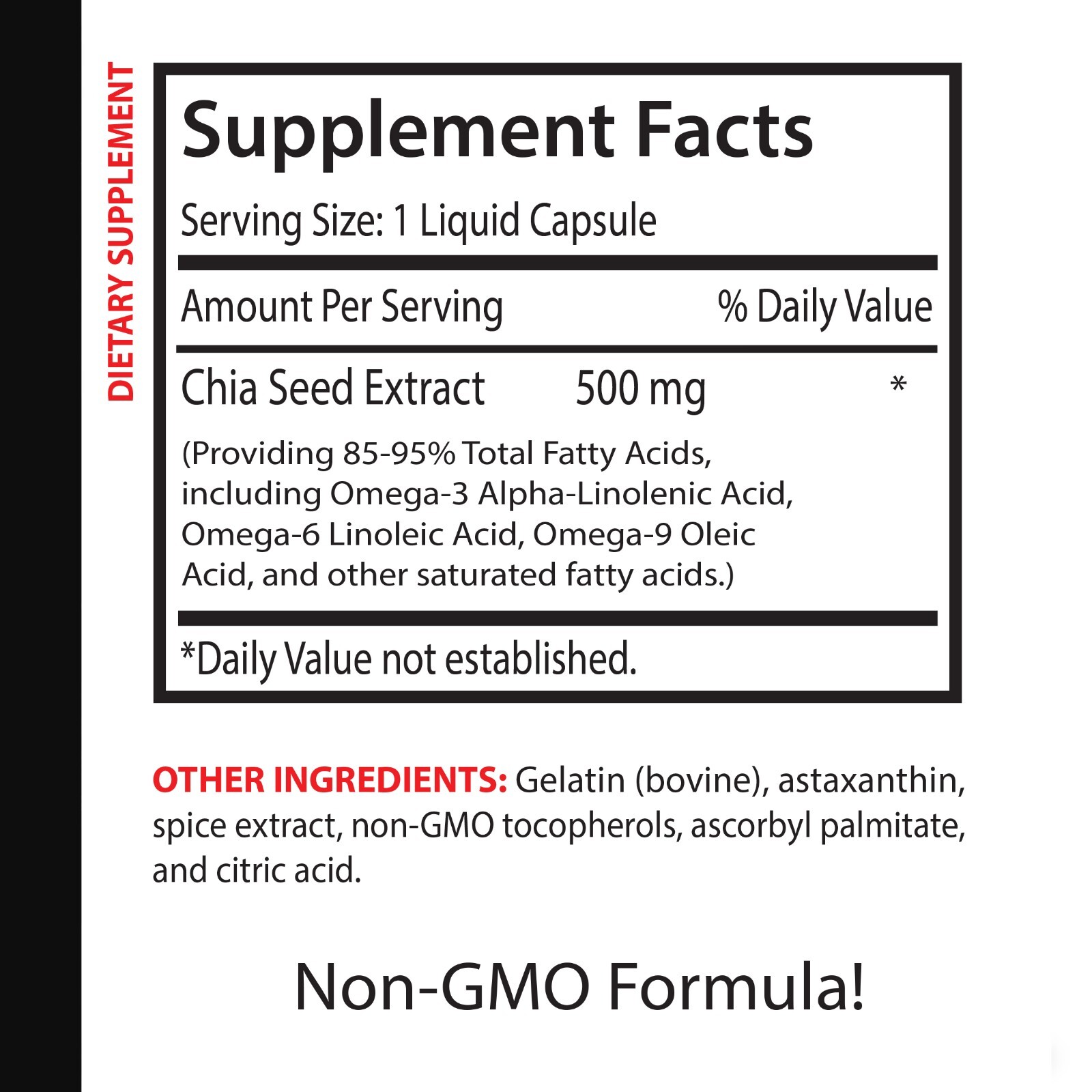 chia seeds – CHIA SEED OIL – linoleic acid supplement 3 Bottles