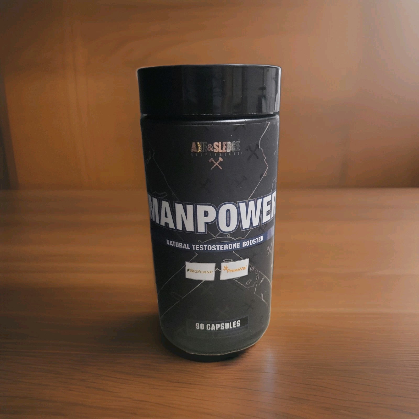 Axe & Sledge – MANPOWER, 90 Capsules Exp 07/26 NEW sealed