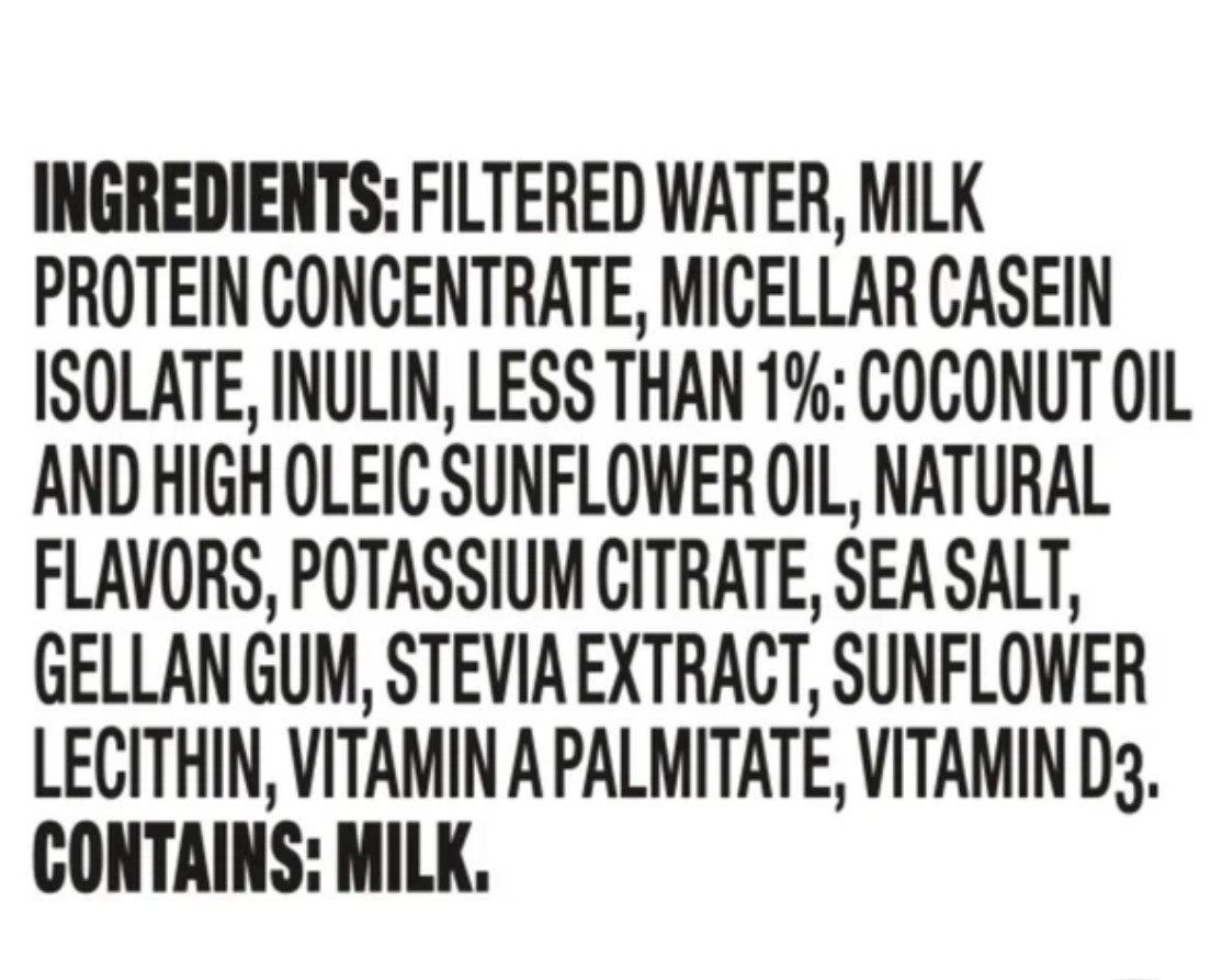•*.Oikos 30g Protein Shake, Vanilla 🍨 12 fl oz, 18-pack*.•