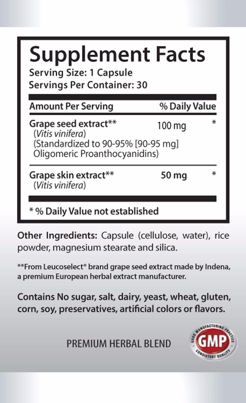 Energy focus pills – GRAPE SEED EXTRACT – NONI COMBO – noni gelatinized capsules