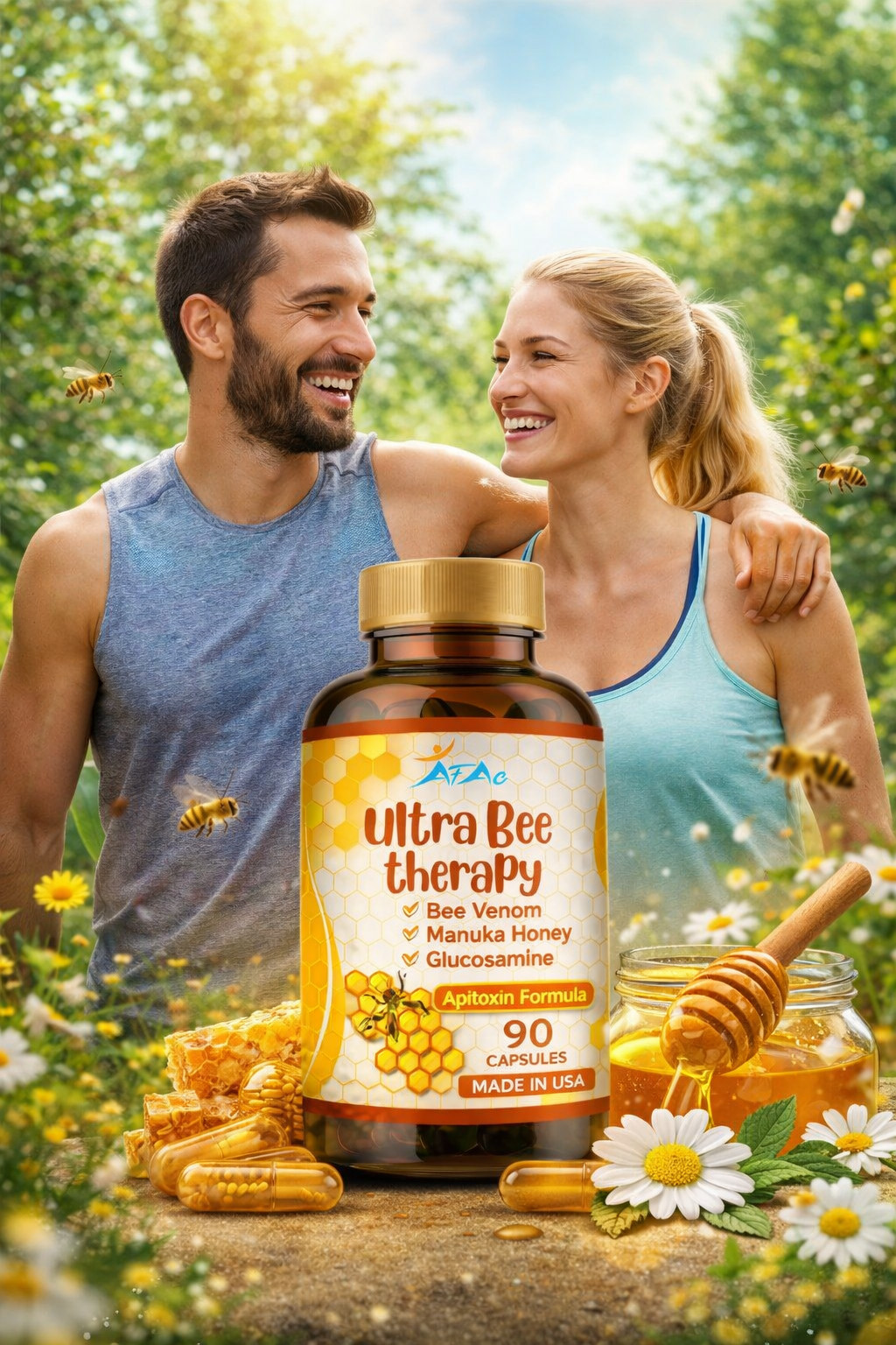 BIObee Kit Anti-Inflamatory Bee supplement Arthritis Miracle Muscular Support