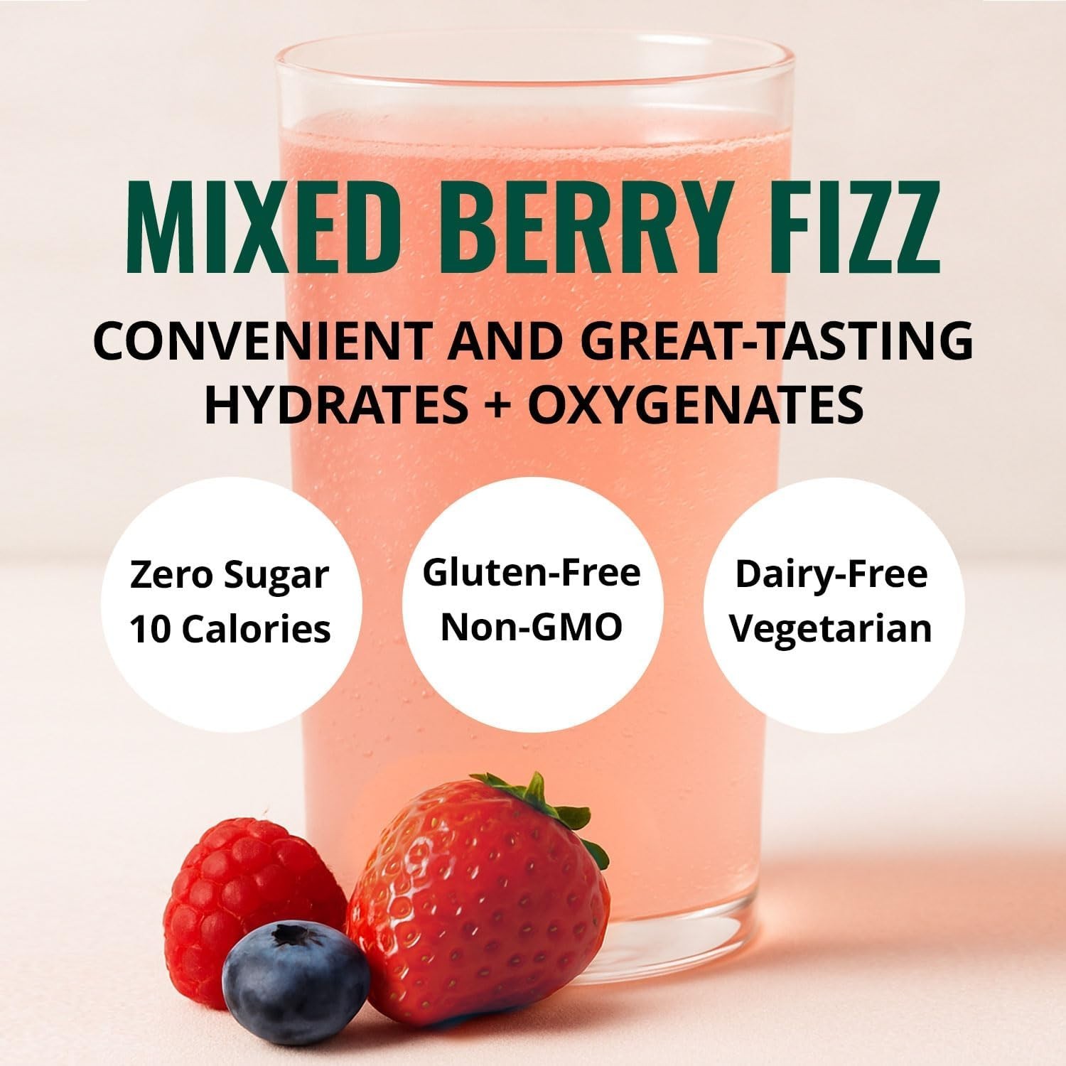 Mixed Berry Electrolyte & Bicarbonate Blend – 6 Pack for Enhanced Hydration