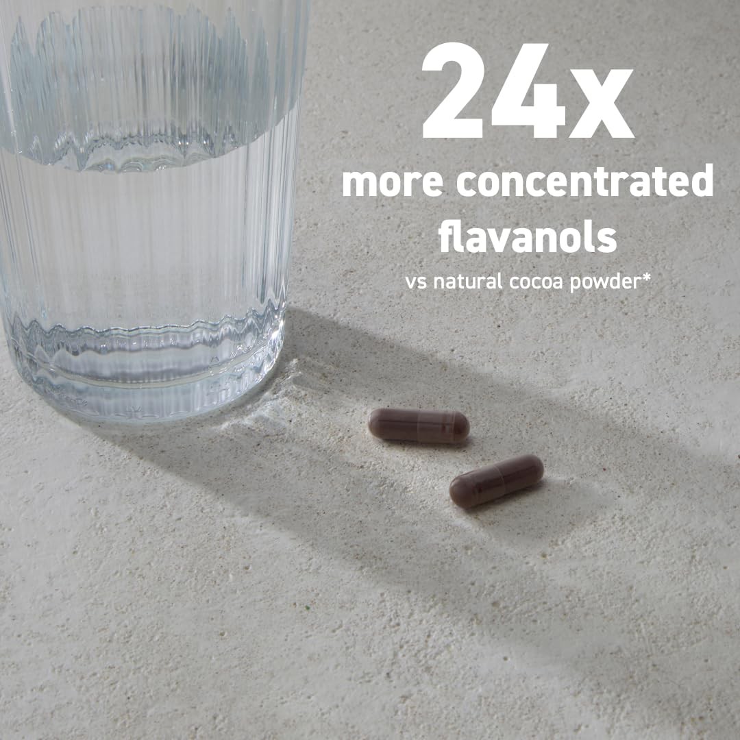 Cocoavia Cardio Health Supplement 30 Day 500Mg Cocoa Flavanols Support Heart
