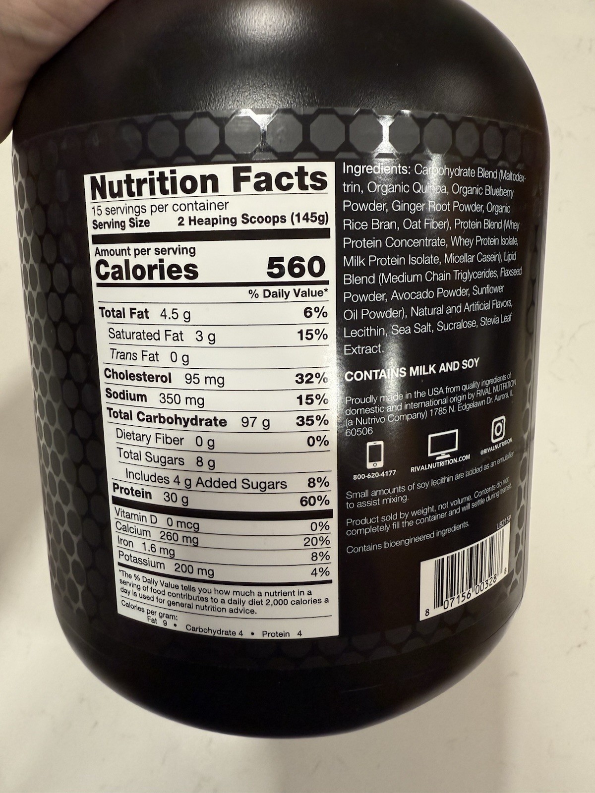Nutrition Clean Gainer – Campfire S’mores 5Lbs