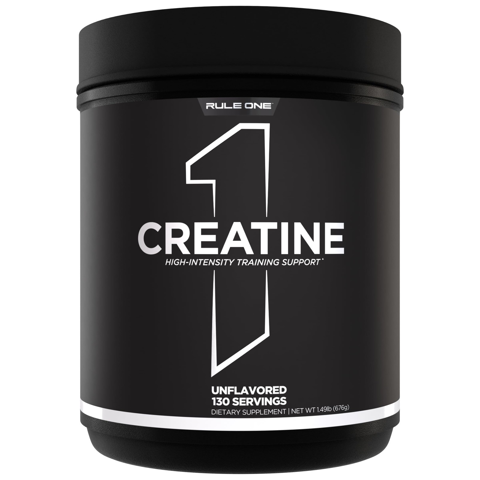 Rule 1 Creatine Powder – Pure Micronized Creatine Monohydrate for High-Intens…