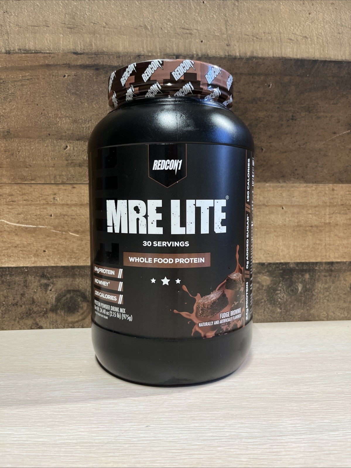 MRE Lite, Whole Food Protein, Fudge Brownie, 2.15 lbs (975 g) 11/2027
