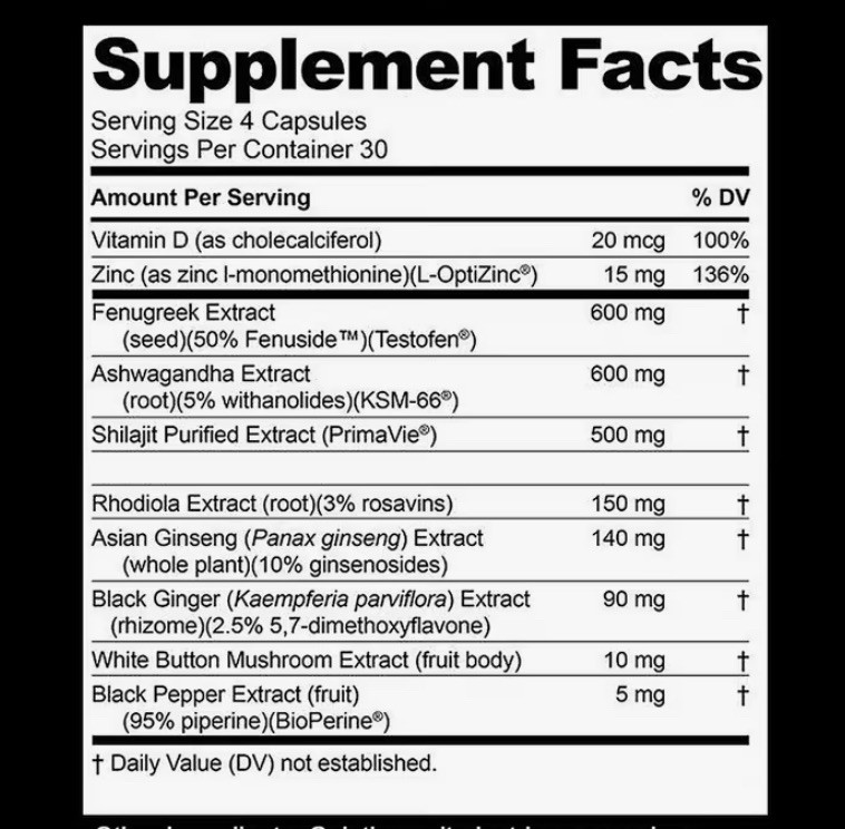 Nugenix Maxx – Maximum Total Testosterone Libido Booster | 120 Caps | NEW SEALED