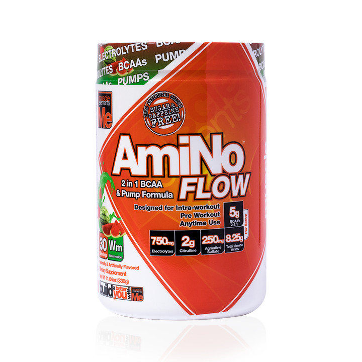 Muscle Elements AmiNO FLOW 2-in-1 BCAA & Pump Formula 30 Servings PICK FLAVOR
