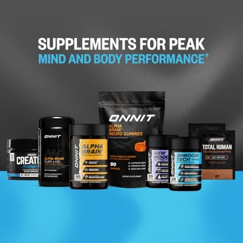 ONNIT Creatine Monohydrate Powder, IGEN(TM) 30 Servings (Pack of 1), No Color