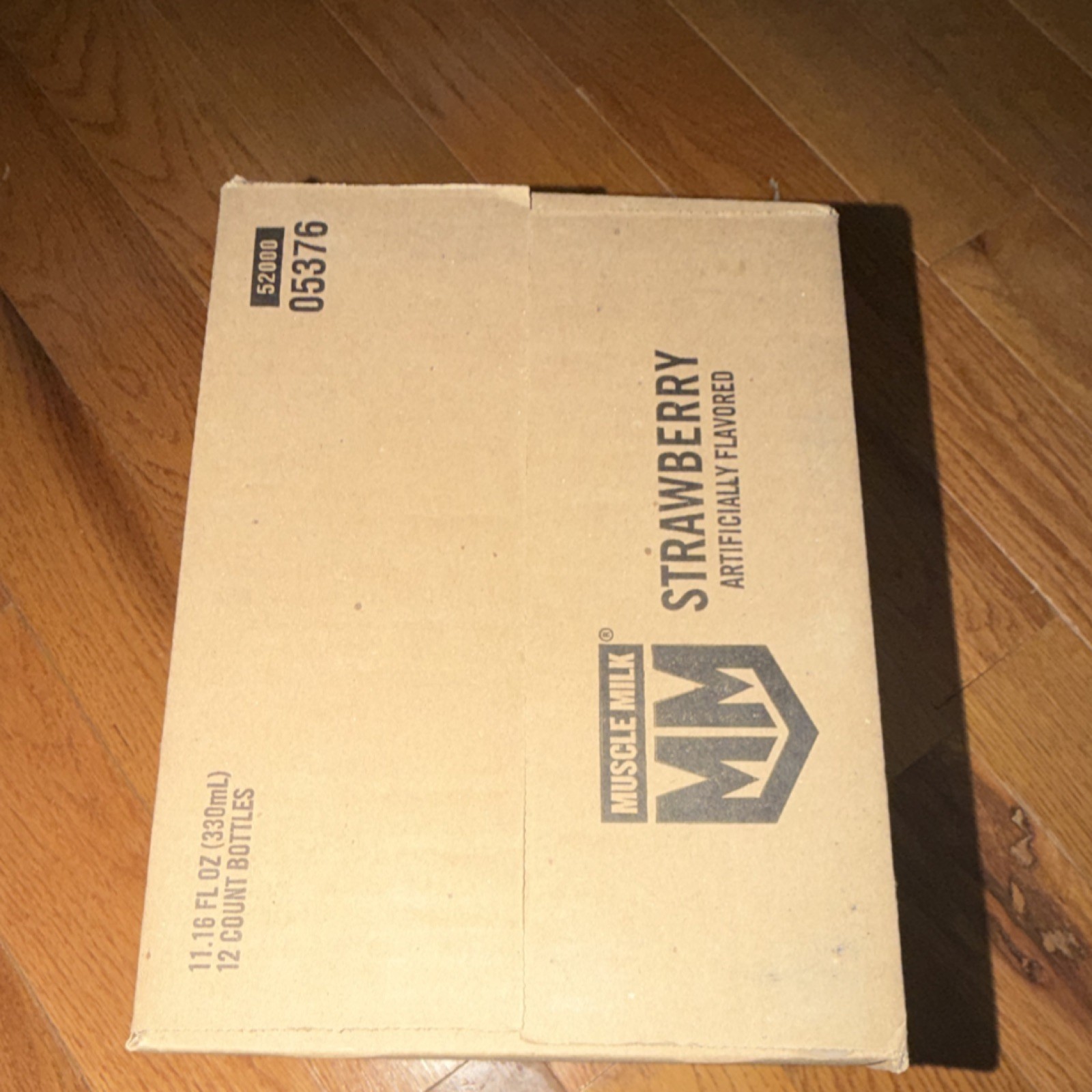 Muscle Milk Strawberry Protein Shake 12 Bottles 11.16 fl oz MPN 05376
